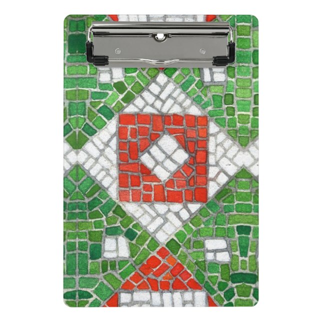 Mini portapapeles de FESTIVIDAD MOSAIC (Anverso)