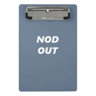 Mini portapapeles de NOD OUT