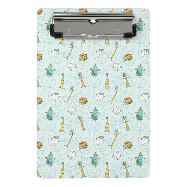 Mini portapapeles de ortodoncia dental (Anverso)