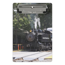 Mini portapapeles del tren del motor de vapor