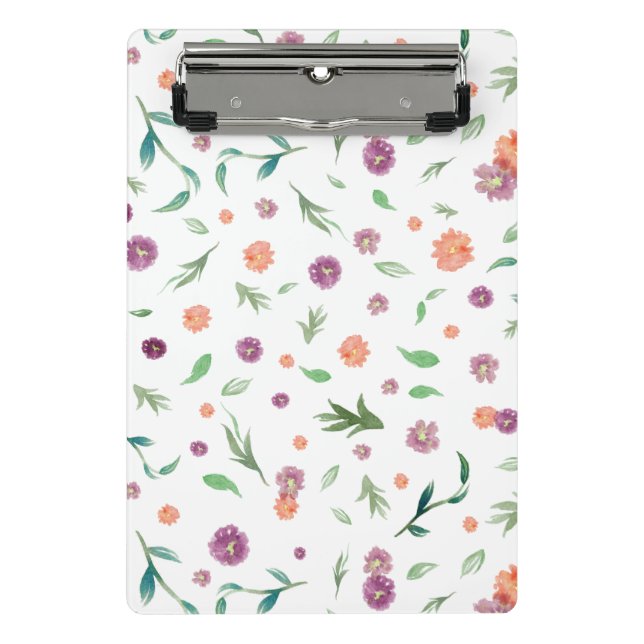 Mini portapapeles floral para mamá | Office Gift (Anverso)