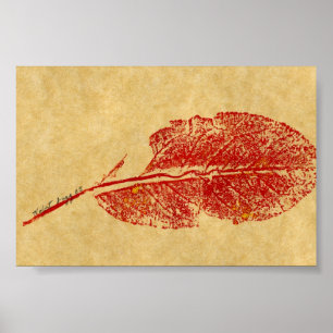Mini Poster de impresión de la naturaleza de la ho