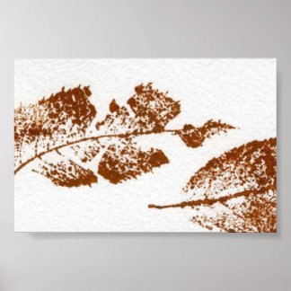 Mini Poster de impresión de la naturaleza de la ho
