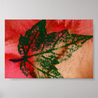 Mini Poster de impresión de la naturaleza de la ho