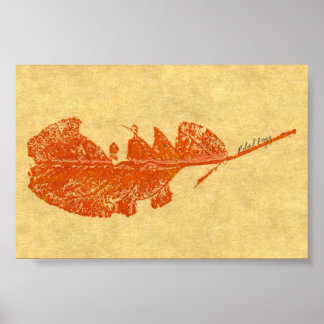 Mini Poster de impresión de la naturaleza de la ho