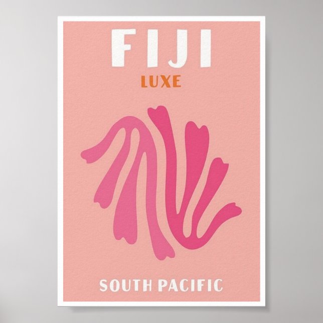 Mini Póster - Fiji Luxe (Frente)