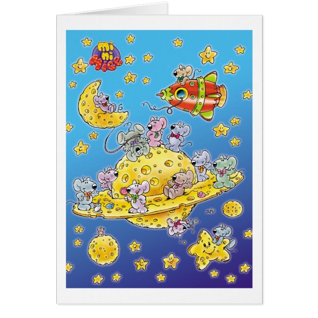 Mini ratones perdidos en espacio (Frente)