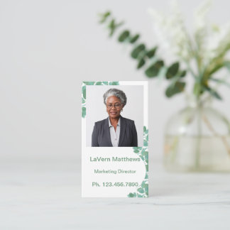 Mini Reanudar tarjeta | Tarjeta de red Verde