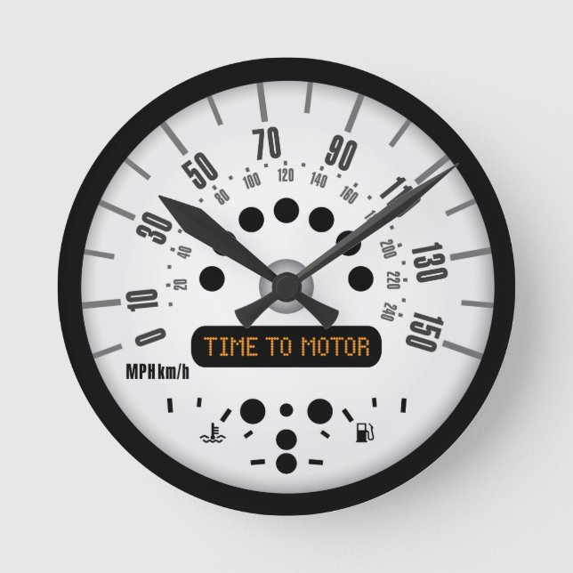 ¡MINI RELOJ DE PARED DE LA TALLA MEDIA! (Anverso)
