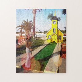 Mini rompecabezas de golf de los años 70