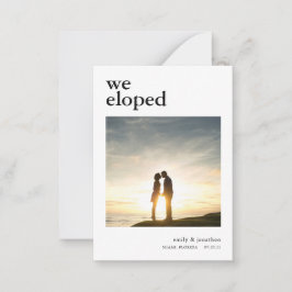 MINI | Sencilla foto de la Invitación que elegimos