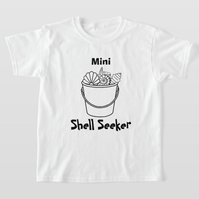 Mini Shell Seeker – Camiseta de Shelling para Niño (Distribución)