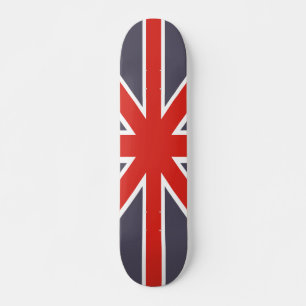 Mini skateboard con bandera británica