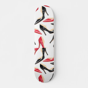 Mini Skateboard de tacones altos para mujeres