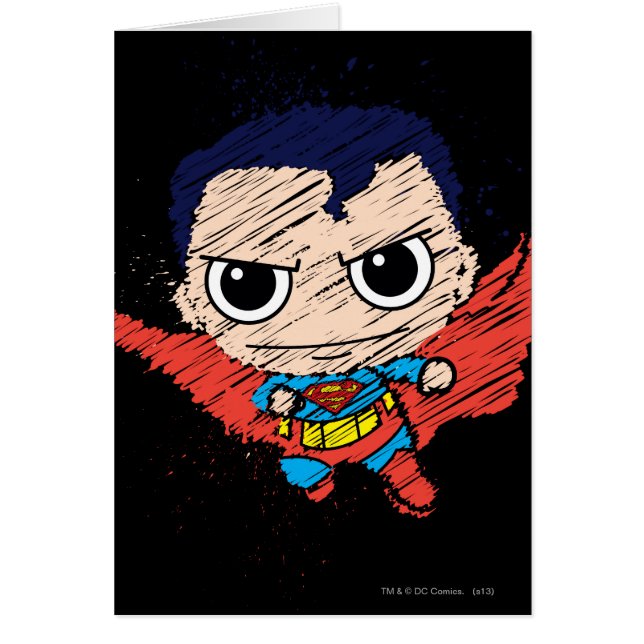 Mini Superman Sketch (Frente)
