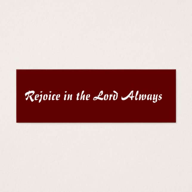 Mini tarjeta de arte de personalizable (Frente)