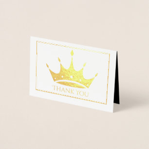 Mini tarjeta de la corona del Relieve metalizado d