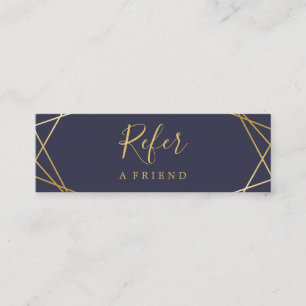 Mini tarjeta de la remisión del modelo geométric