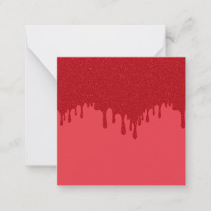 Mini tarjeta de notas de Tomate Rojo personalizado