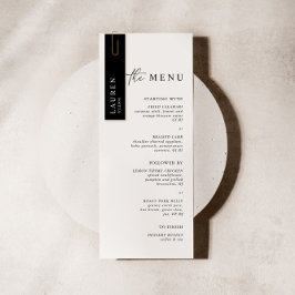 Mini tarjeta de perfil de 6 en 1 de recepción negr