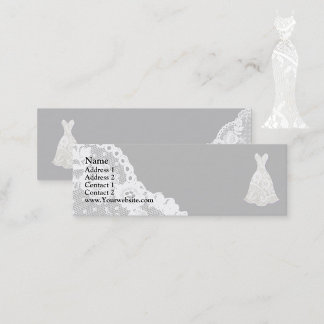 Mini tarjeta de presentación para novias