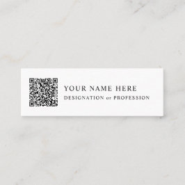 Mini tarjeta de presentación personalizada con dis