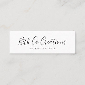 Mini tarjeta de visita