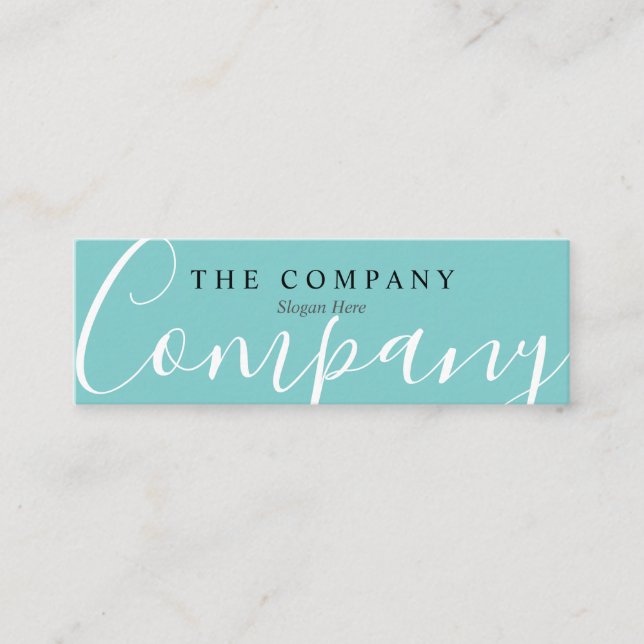 Mini tarjeta de visita del error tipográfico (Anverso)