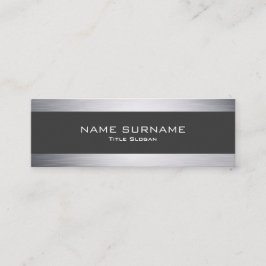 Mini tarjeta de visita del estilo moderno de la