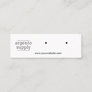 Mini tarjeta horizontal de anclaje