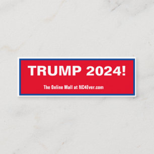 Mini tarjetas de negocios TRUMP 2024