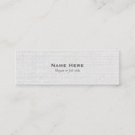 Mini tarjetas de visita grises profesionales