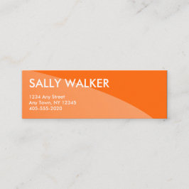 Mini tarjetas de visita modernas profesionales