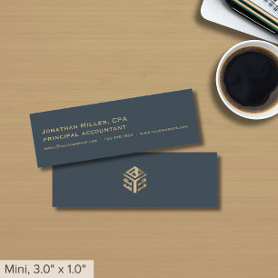 Mini tarjetas profesionales modernas