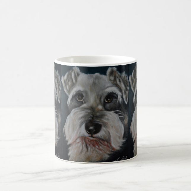Mini taza de Coffe del Schnauzer (Centro)