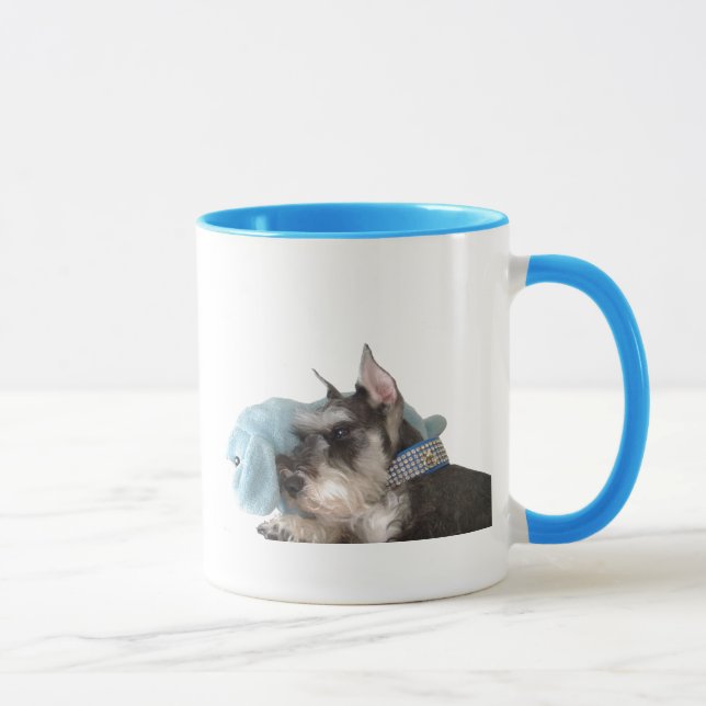 Mini taza del Schnauzer (Derecha)