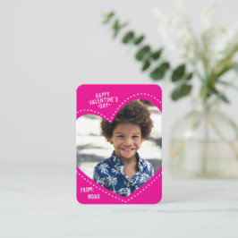 Mini Valentine | Tarjeta de nota de corazón comple