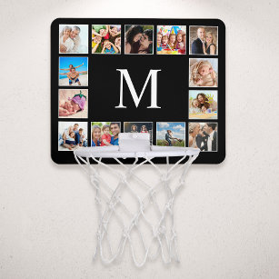 Miniaro De Baloncesto Collage de fotos personalizado familiar personaliz