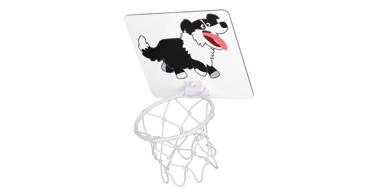 Miniaro De Baloncesto Cute Happy Personalizado Border Collie Basketball