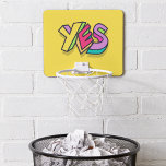 Miniaro De Baloncesto Funny Guay Colorful "SÍ" Deportes negritos amarill<br><div class="desc">Añade un toque de juego a tu configuración con nuestro Funny Guay 'SÍ' Negrita Color Amarillo Mini Baloncesto. Con tonos amarillos vivos y un divertido diseño de "SÍ",  este mini aros de baloncesto te ofrece diversión y estilo en tu espacio de juegos.</div>