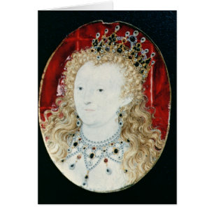 Miniatura de la reina Elizabeth I