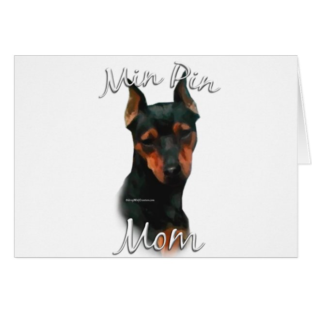 Miniatura Pinscher (blk) Mamá 2 (Anverso (Horizontal))