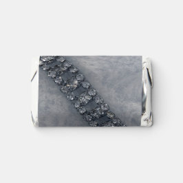 Miniaturas de Hershey de piel sintética blanca y d