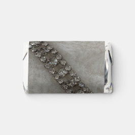 Miniaturas Hershey de boda de piel sintética y dia