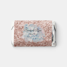 Miniaturas Hershey's de estilo Rose Gold Sparkle