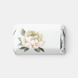 Miniaturas Hershey's Peonía Acuarela Melocotón