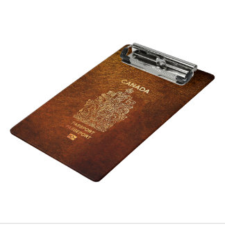 Minicarpeta De Pinza [200] Cobertura de pasaporte canadiense
