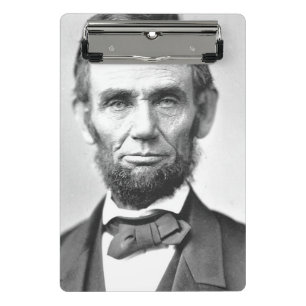 Minicarpeta De Pinza Abraham Lincoln
