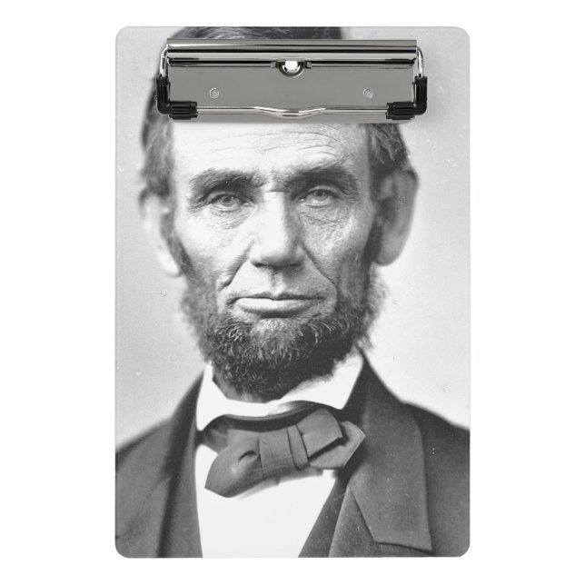 Minicarpeta De Pinza Abraham Lincoln (Anverso)
