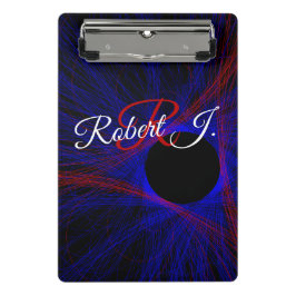 Minicarpeta De Pinza Accented Triangle Geometric Mini Clipboard